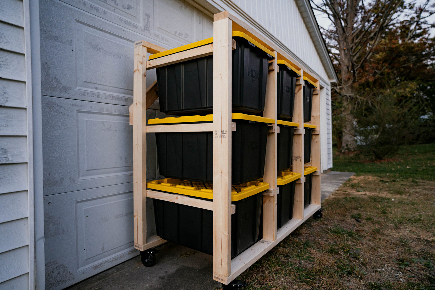 Quick and Simple Home Organization Kit (Holds 9 TOTES)