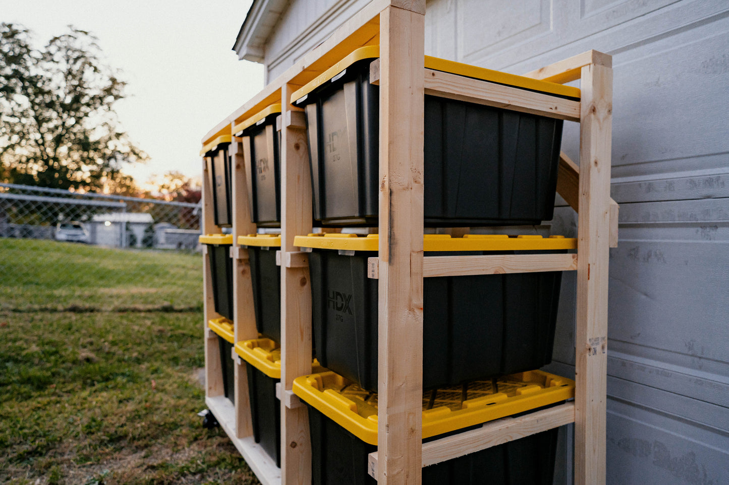 Quick and Simple Home Organization Kit (Holds 9 TOTES)
